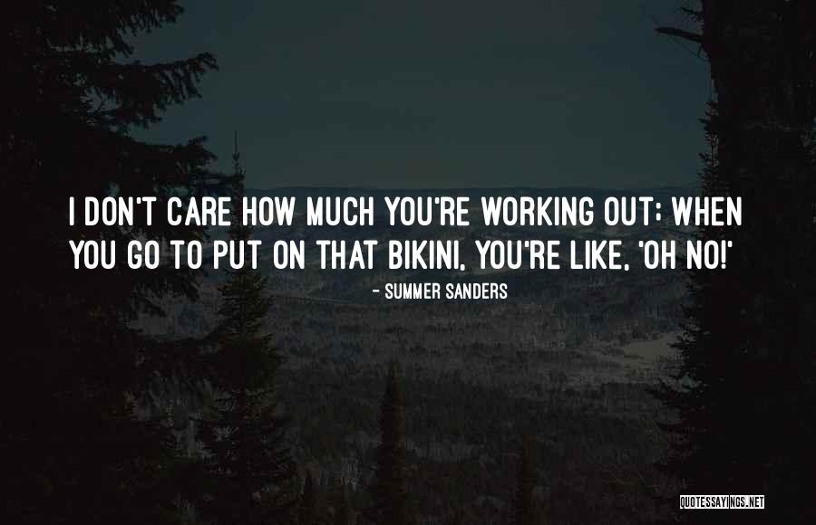 Summer Bikini Quotes By Summer Sanders Summer Bikini Quotes By Summer Sanders