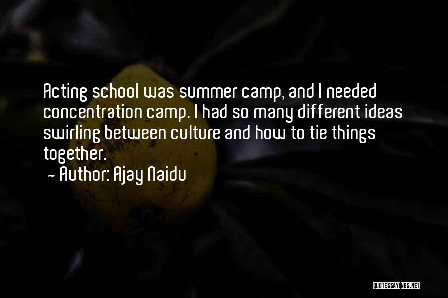 Summer Camp Quotes By Ajay Naidu