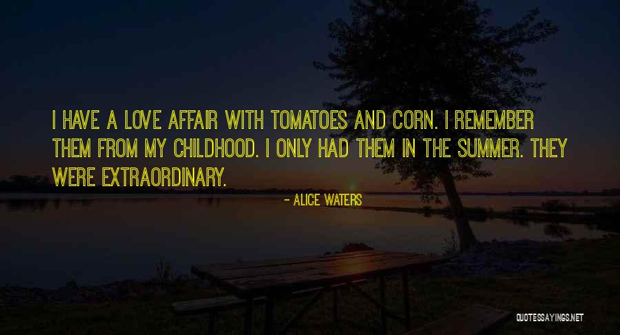 Summer Childhood Quotes By Alice Waters Summer Childhood Quotes By Alice Waters