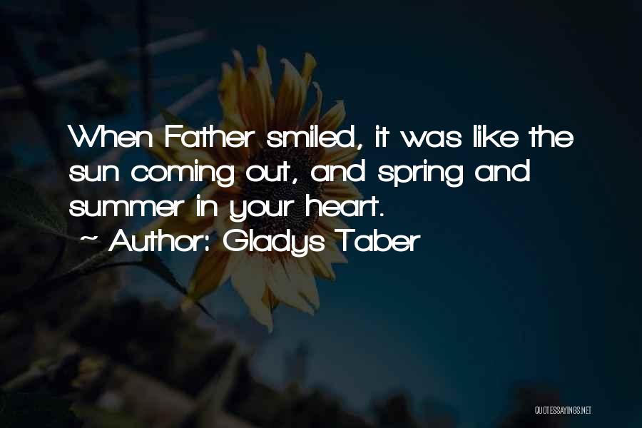 Summer Coming Up Quotes By Gladys Taber