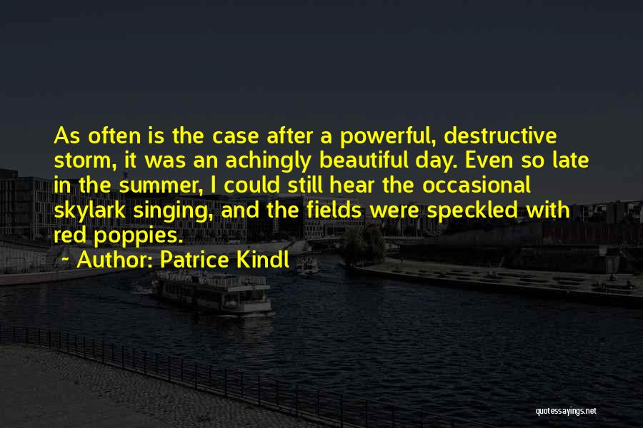 Summer Fields Quotes By Patrice Kindl