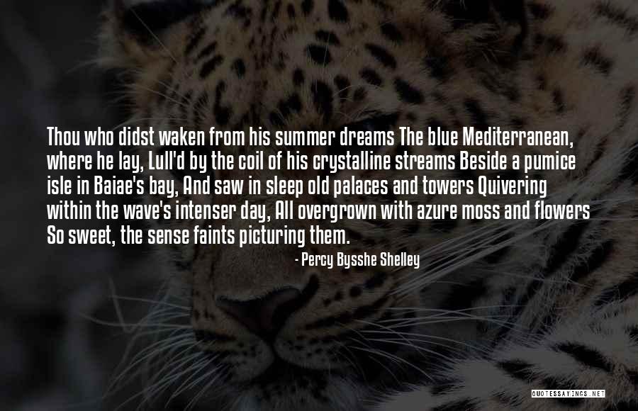 Summer Flowers Quotes By Percy Bysshe Shelley Summer Flowers Quotes By Percy Bysshe Shelley
