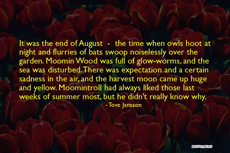 Summer Has Come To An End Quotes By Tove Jansson