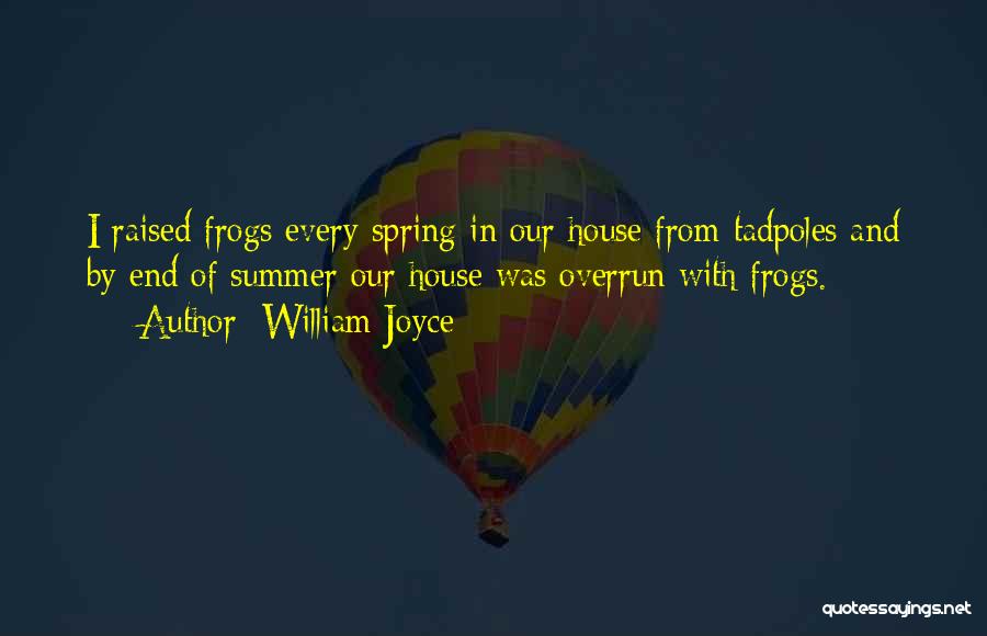 Summer House Quotes By William Joyce