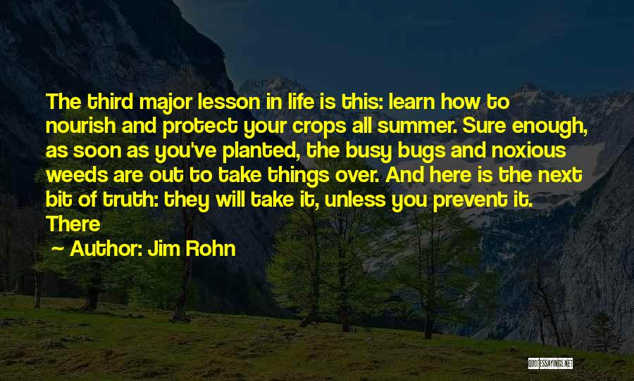 Summer Is Here Quotes By Jim Rohn