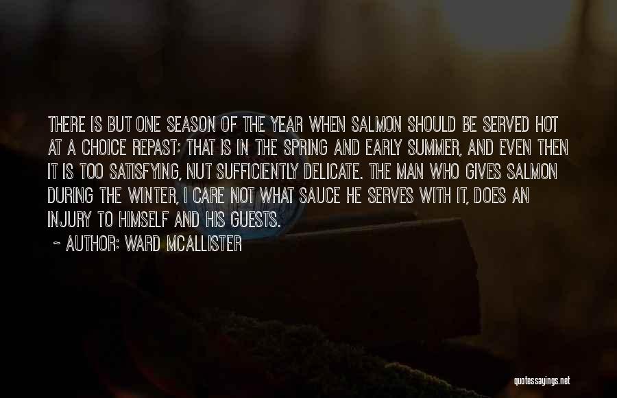 Summer Is Hot Quotes By Ward McAllister