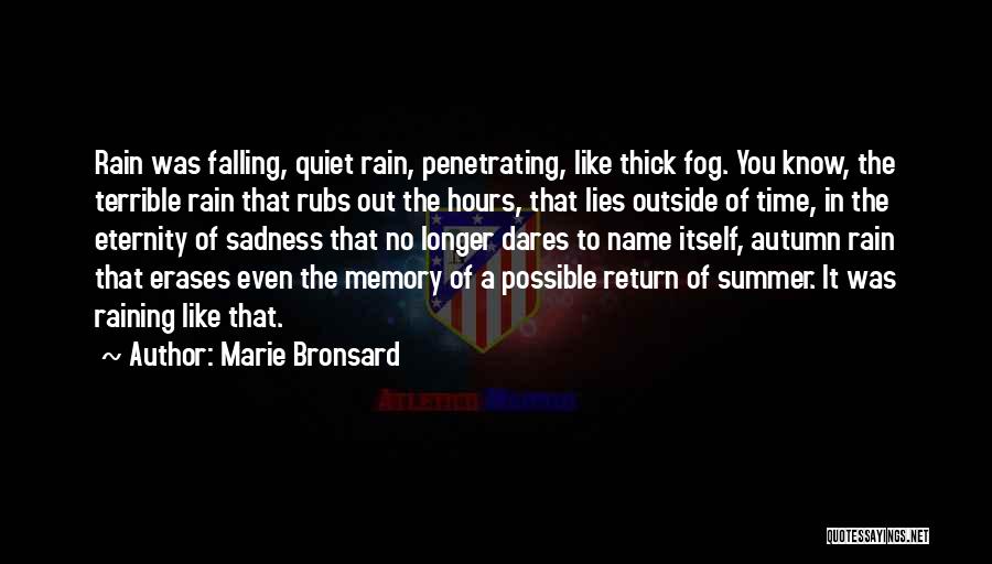 Summer Memory Quotes By Marie Bronsard