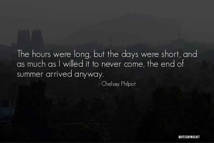 Summer Nostalgia Quotes By Chelsey Philpot Summer Nostalgia Quotes By Chelsey Philpot