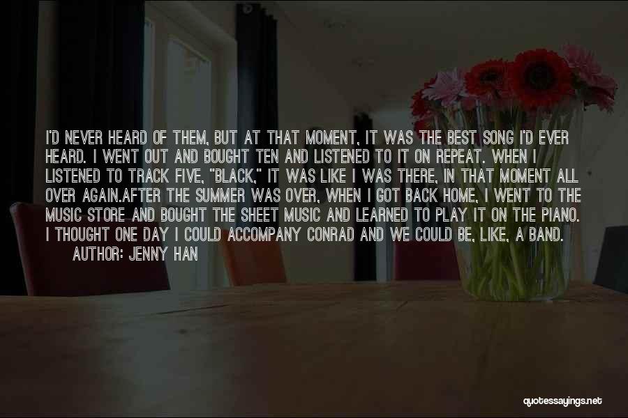 Summer Please Come Back Quotes By Jenny Han