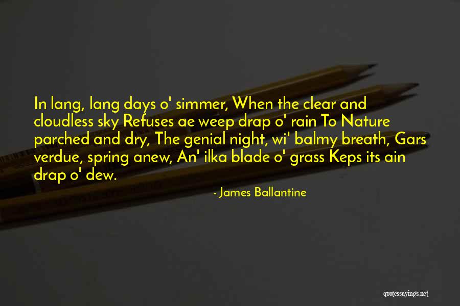 Summer Rain Quotes By James Ballantine Summer Rain Quotes By James Ballantine