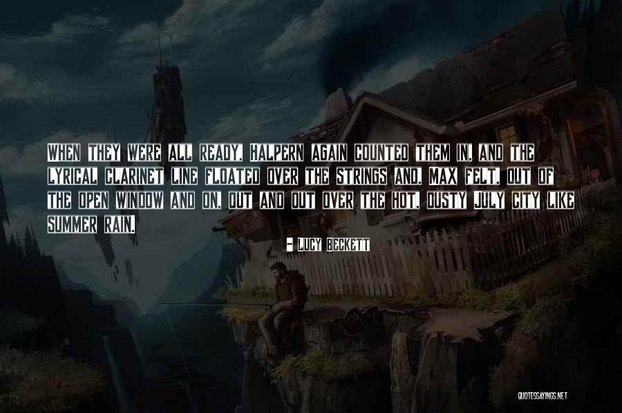 Summer Rain Quotes By Lucy Beckett Summer Rain Quotes By Lucy Beckett