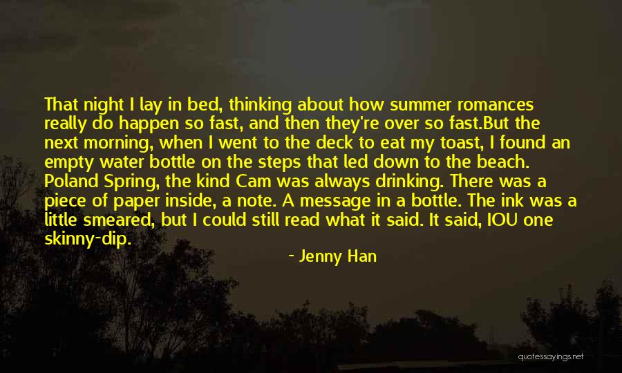 Summer Read Quotes By Jenny Han Summer Read Quotes By Jenny Han