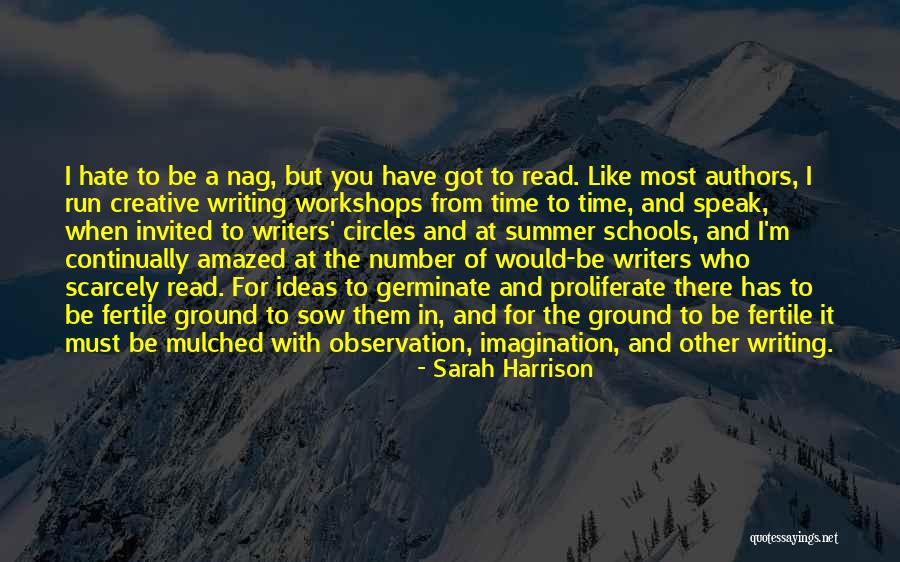 Summer Read Quotes By Sarah Harrison Summer Read Quotes By Sarah Harrison