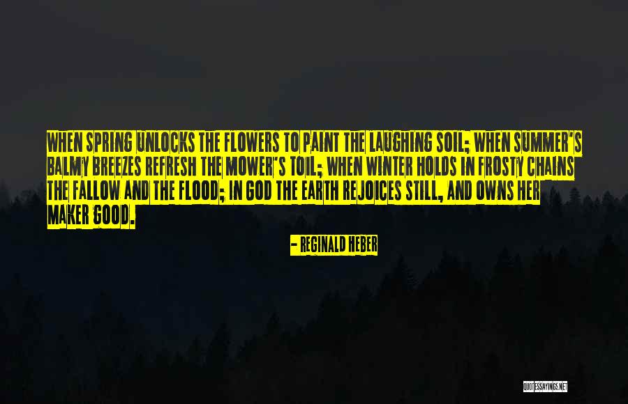 Summer Refresh Quotes By Reginald Heber Summer Refresh Quotes By Reginald Heber