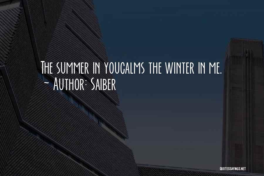 Summer Romance Quotes By Saiber