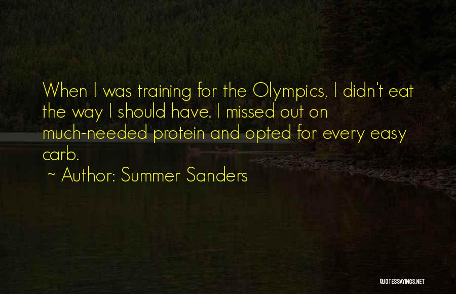 Summer Sanders Quotes 1713195