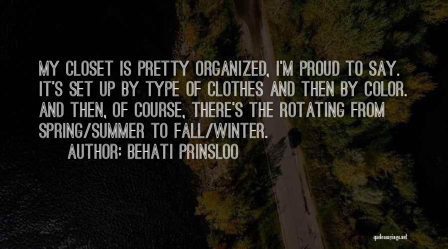 Summer Set Quotes By Behati Prinsloo