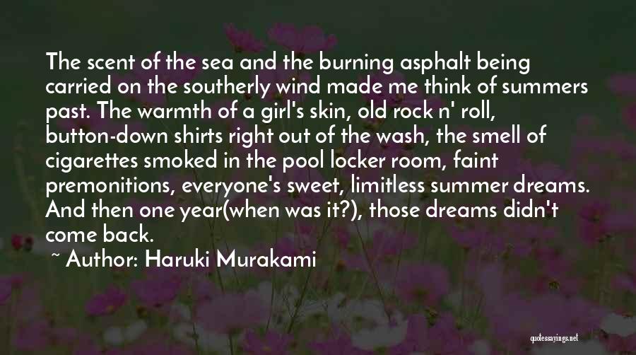 Summer Smell Quotes By Haruki Murakami