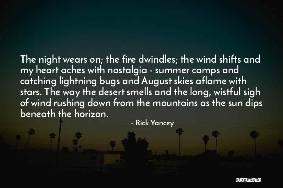 Summer Smells Quotes By Rick Yancey Summer Smells Quotes By Rick Yancey