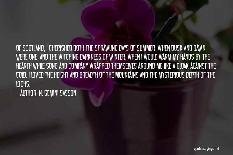Summer Song Quotes By N. Gemini Sasson