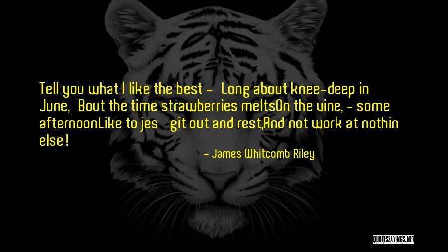 Summer Strawberries Quotes By James Whitcomb Riley Summer Strawberries Quotes By James Whitcomb Riley