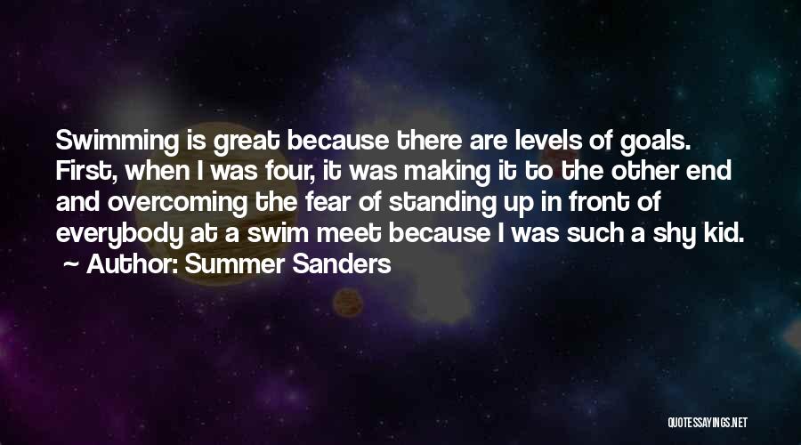 Summer Swimming Quotes By Summer Sanders