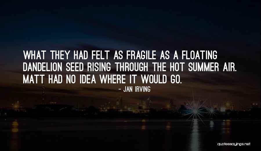 Summer Too Hot Quotes By Jan Irving