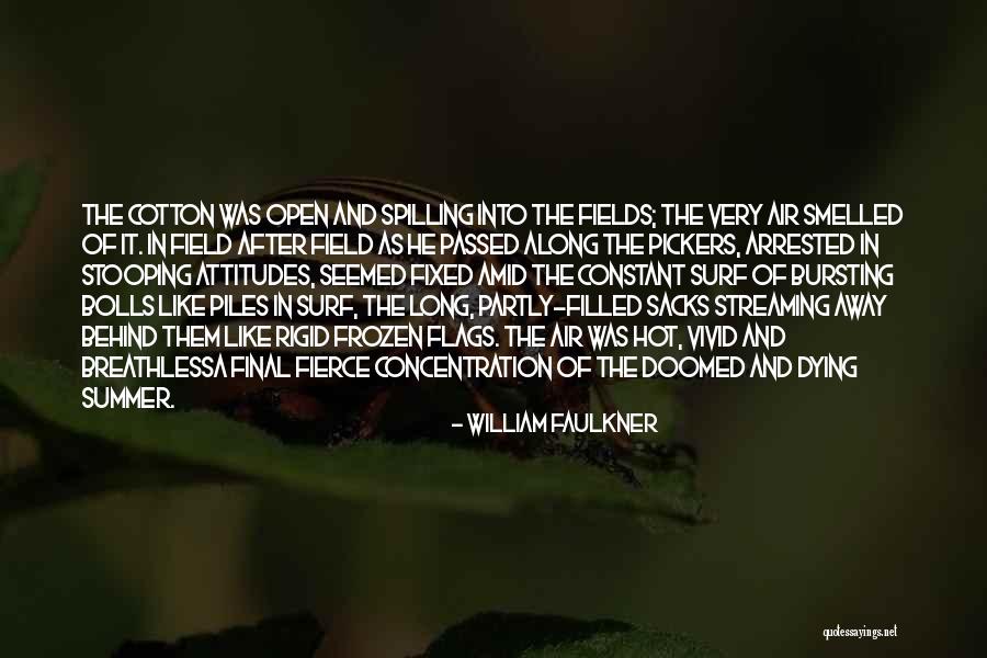 Summer Too Hot Quotes By William Faulkner