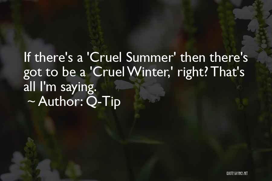 Summer Vs Winter Quotes By Q-Tip