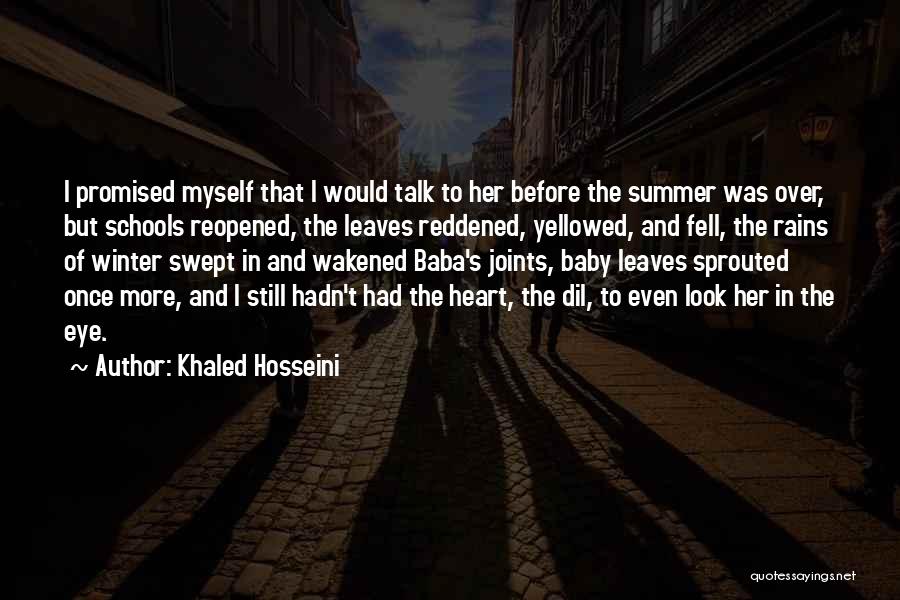 Summer's Over Quotes By Khaled Hosseini