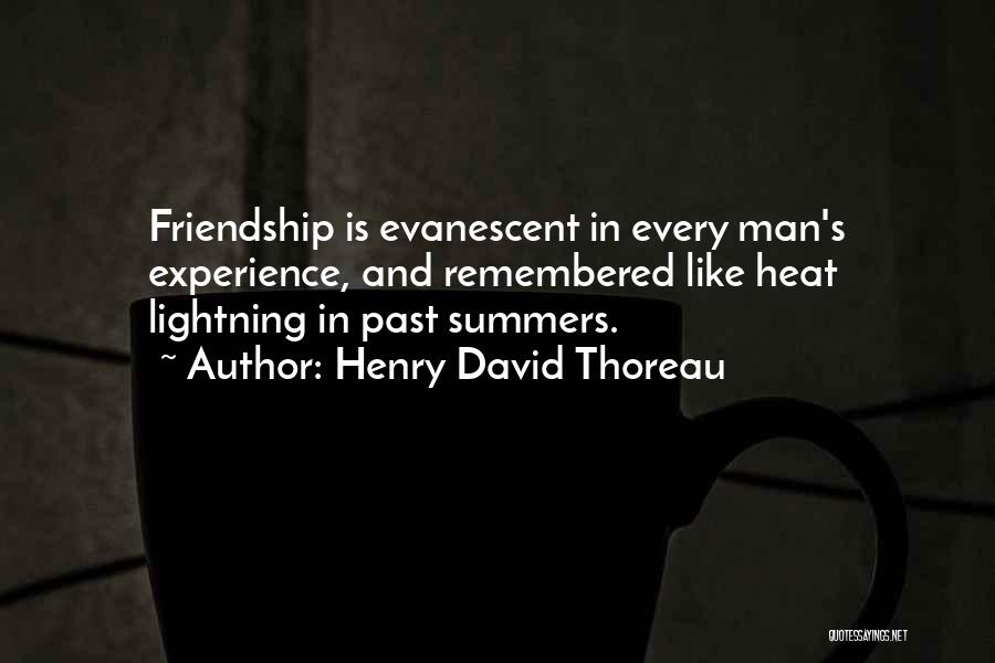 Summers Past Quotes By Henry David Thoreau