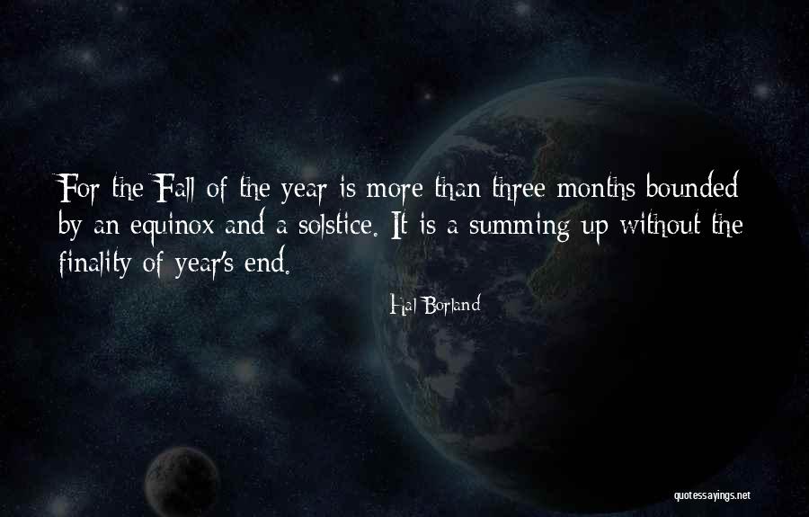 Summing Up Quotes By Hal Borland Summing Up Quotes By Hal Borland