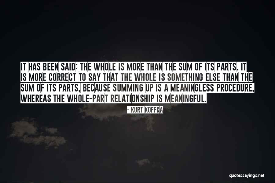 Summing Up Quotes By Kurt Koffka Summing Up Quotes By Kurt Koffka