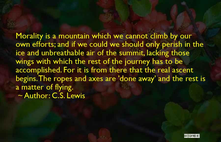 Summit Quotes By C.S. Lewis