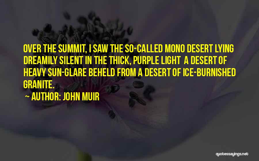 Summit Quotes By John Muir
