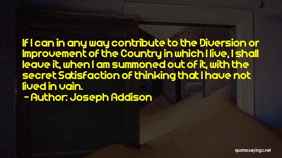 Summoned Quotes By Joseph Addison