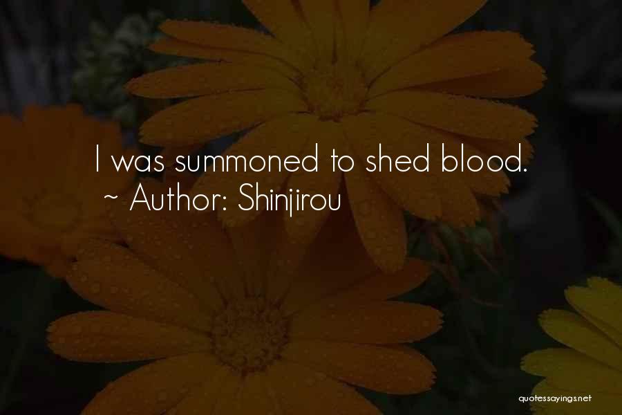 Summoned Quotes By Shinjirou