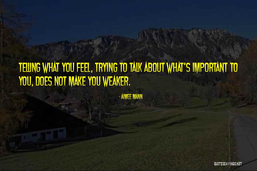 Sumnicht Family Foundation Quotes By Aimee Mann Sumnicht Family Foundation Quotes By Aimee Mann