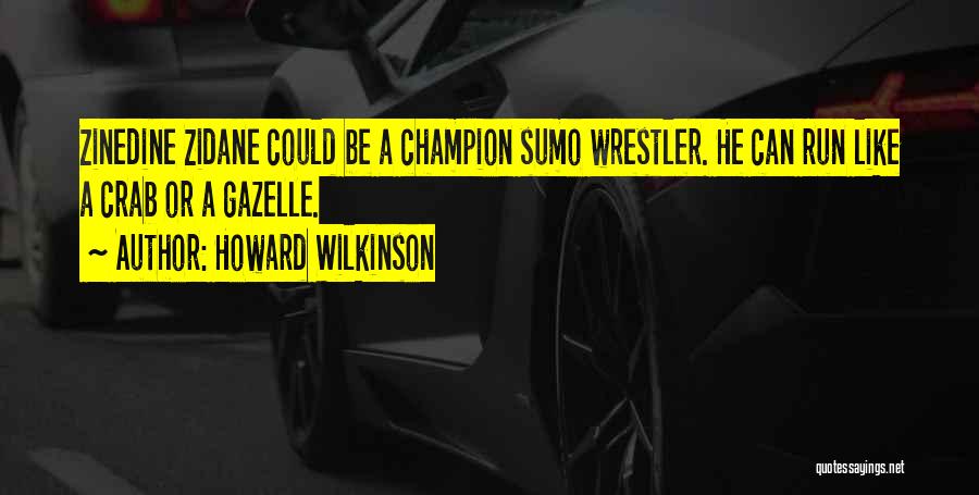 Sumo Wrestler Quotes By Howard Wilkinson