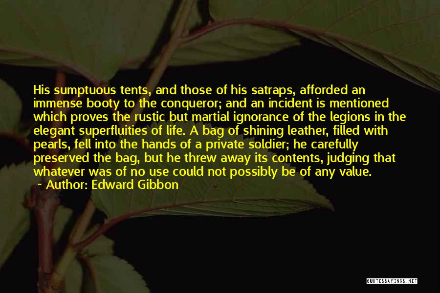 Sumptuous Quotes By Edward Gibbon