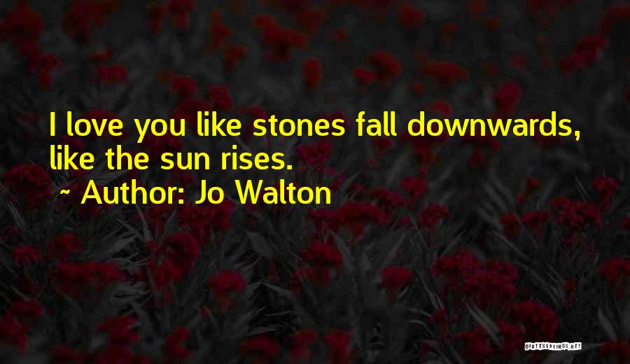 Sun Also Rises Quotes By Jo Walton