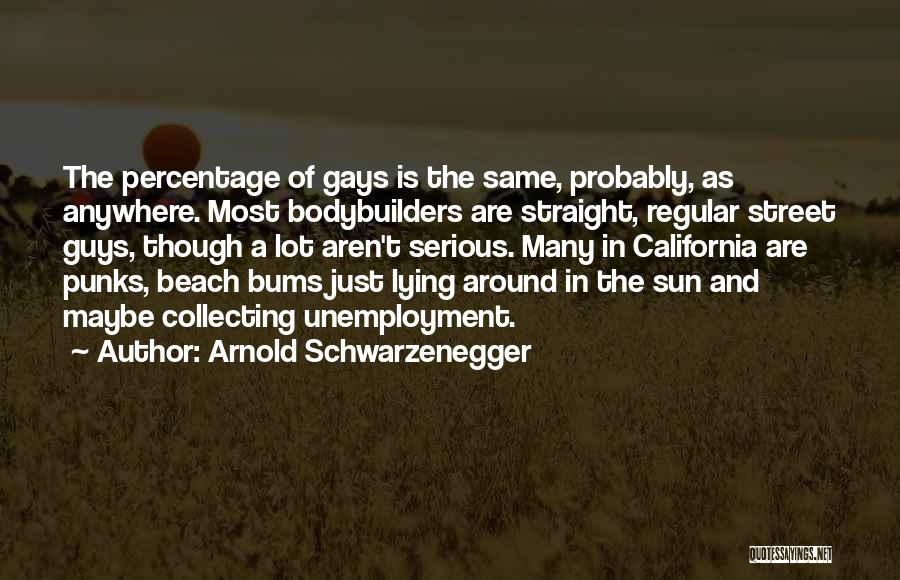 Sun And Beach Quotes By Arnold Schwarzenegger