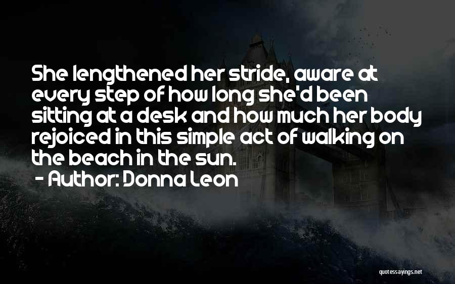 Sun And Beach Quotes By Donna Leon