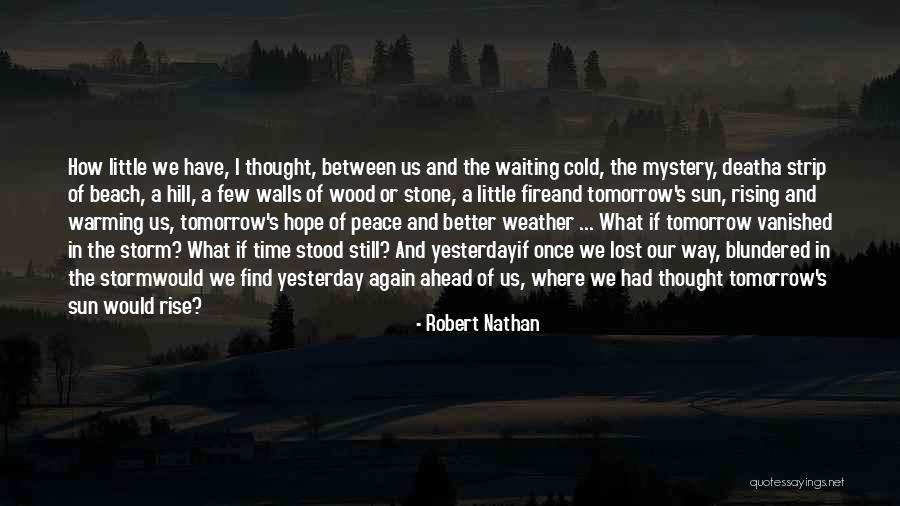 Sun And Beach Quotes By Robert Nathan