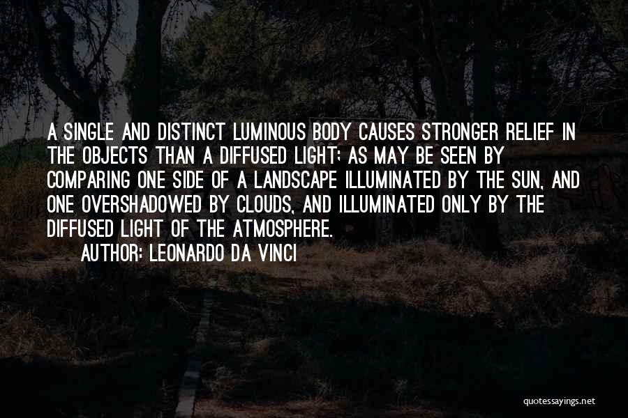 Sun And Clouds Quotes By Leonardo Da Vinci