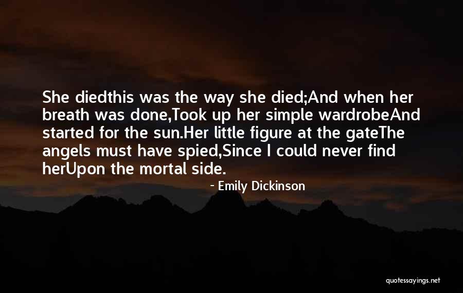 Sun And Death Quotes By Emily Dickinson Sun And Death Quotes By Emily Dickinson