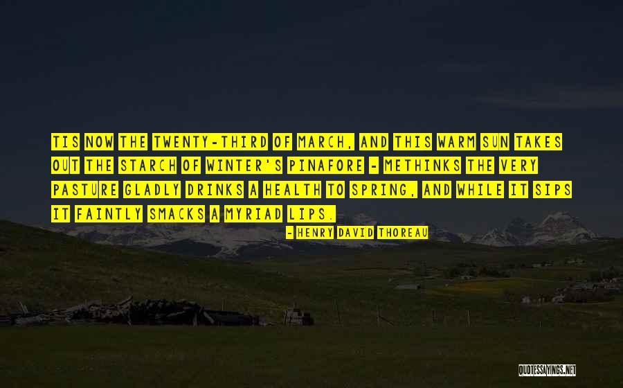Sun And Health Quotes By Henry David Thoreau Sun And Health Quotes By Henry David Thoreau
