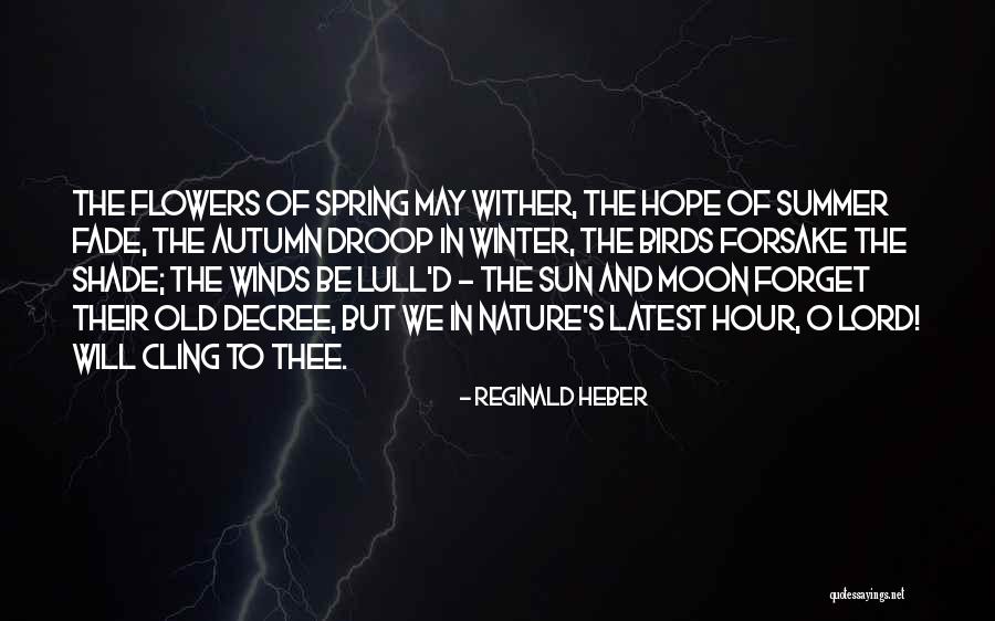 Sun And Hope Quotes By Reginald Heber