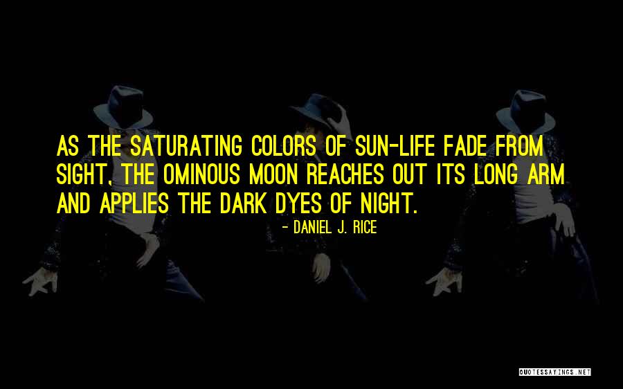 Sun And Moon Life Quotes By Daniel J. Rice