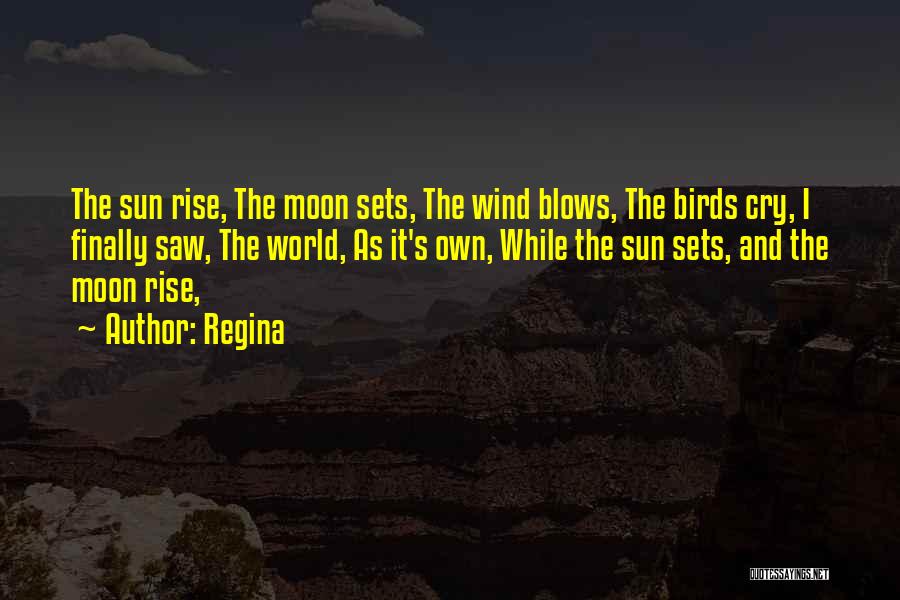 Sun And Moon Quotes By Regina